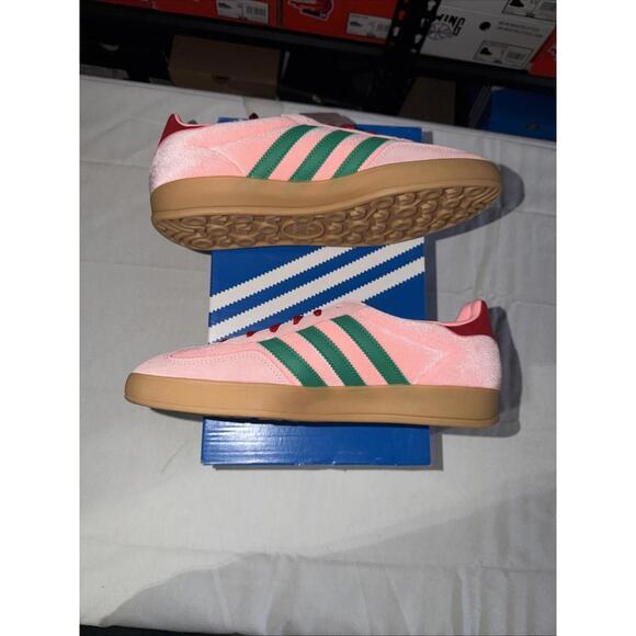 adidas gazelle silver green womens ADIDAS GAZELLE WMNS 